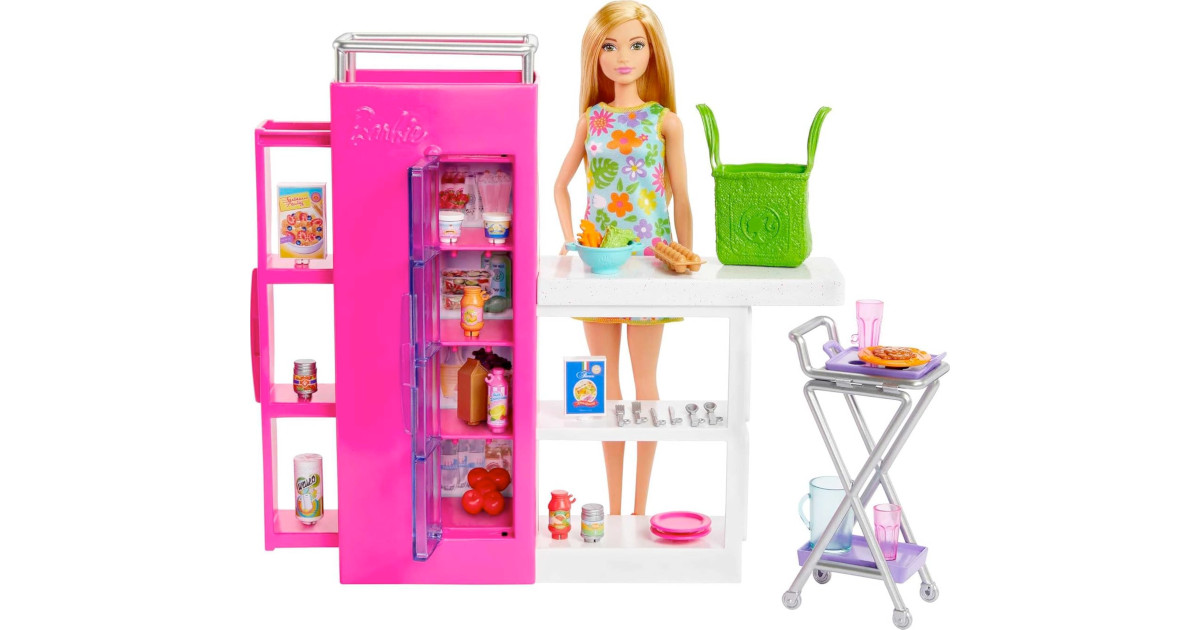 Amazon：Barbie Doll & 25+ Accessories只賣$29.97