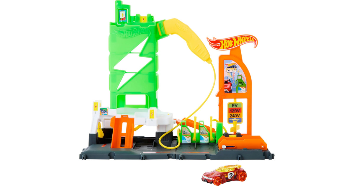 Amazon：Hot Wheels City Track Set只賣$18.10