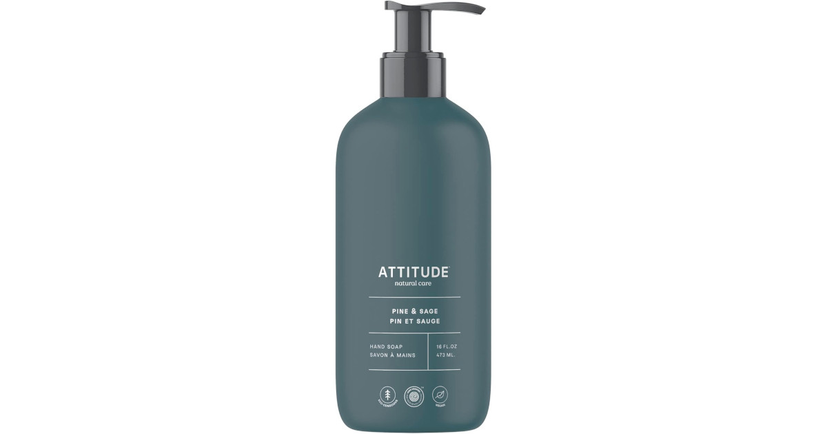 Amazon：ATTITUDE Liquid Hand Soap (473ml)只賣$6.73
