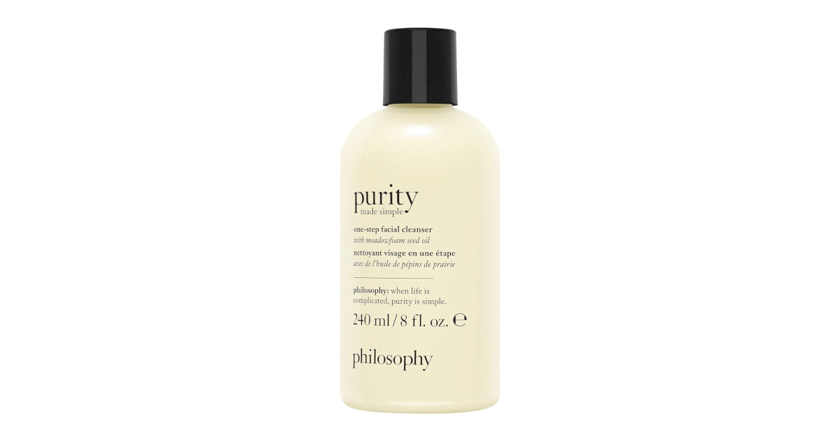 Amazon：PHILOSOPHY purity made simple facial cleanser (240ml)只賣$27