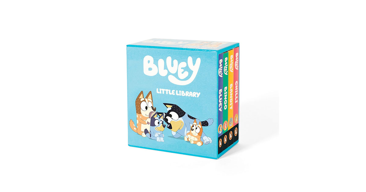Amazon:Bluey: Little Library 4-Book Box Set只賣$8.99