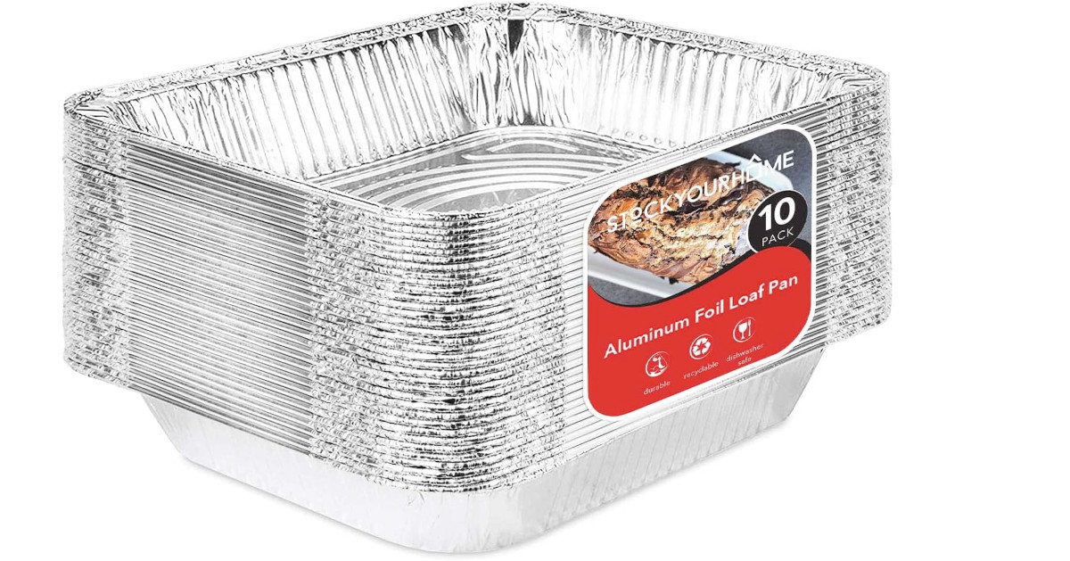 Amazon：Aluminum Pans 9×13 (Pack of 10)只賣$4.58