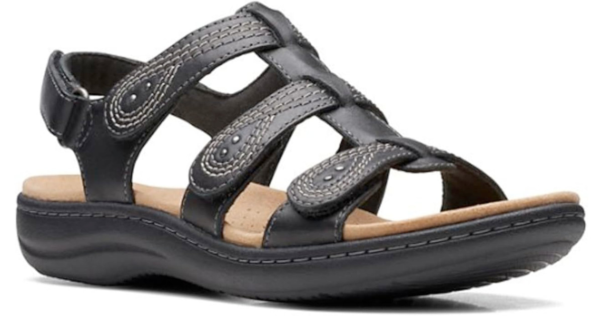 Amazon：Clarks Womens Flat Sandals只賣$29.98