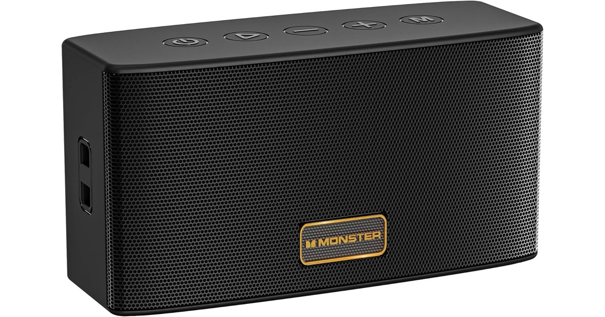 Amazon：Monster Cubis Bluetooth Speaker只賣$35.99