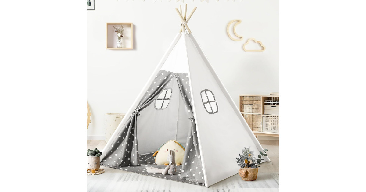 Amazon：Teepee Tent for Kids只賣$47.59