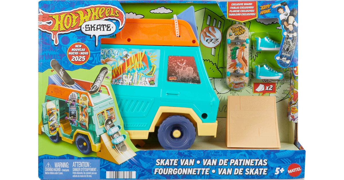 Amazon：Hot Wheels Skate Fingerboard Playset只賣$18.27