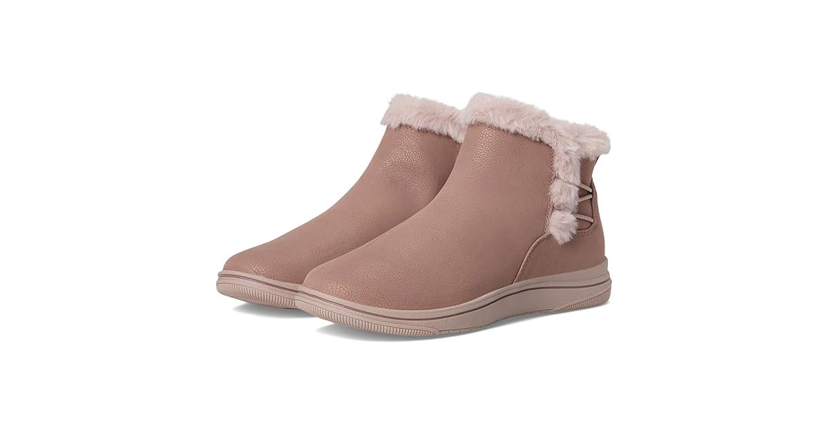 Amazon：Clarks Womens Breeze Fur Ankle Boot只賣$54.98