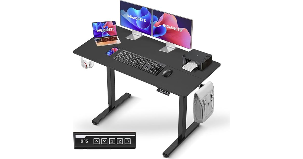 Amazon：Electric Standing Desk只賣$125.95
