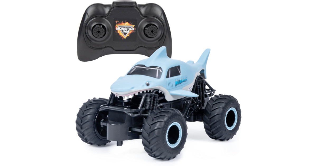Amazon：Monster Jam Megalodon Remote Control Monster Truck只賣$10.58