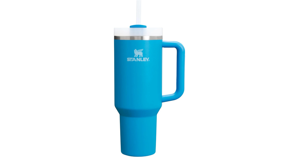 Amazon：Stanley Quencher H2.0 Tumbler with Handle and Straw 40oz只卖$23.60