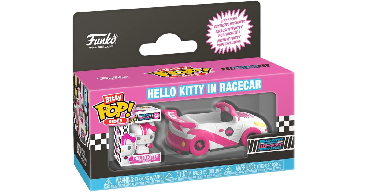 Amazon：Funko Pop! Hello Kitty in Racecar (mini)只賣$8.17