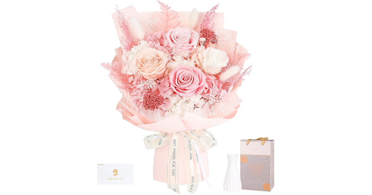 Amazon：Preserved Flowers只賣$44.99