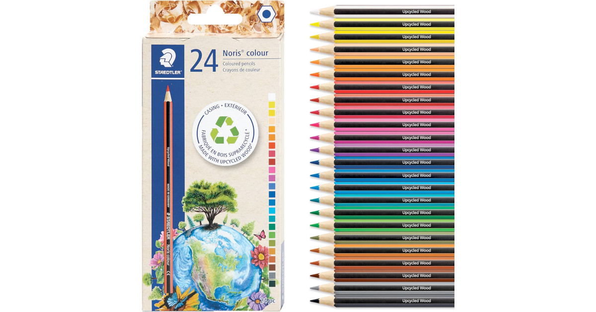 Amazon:STAEDTLER Colored Pencils Set (24-Pack)只賣$5