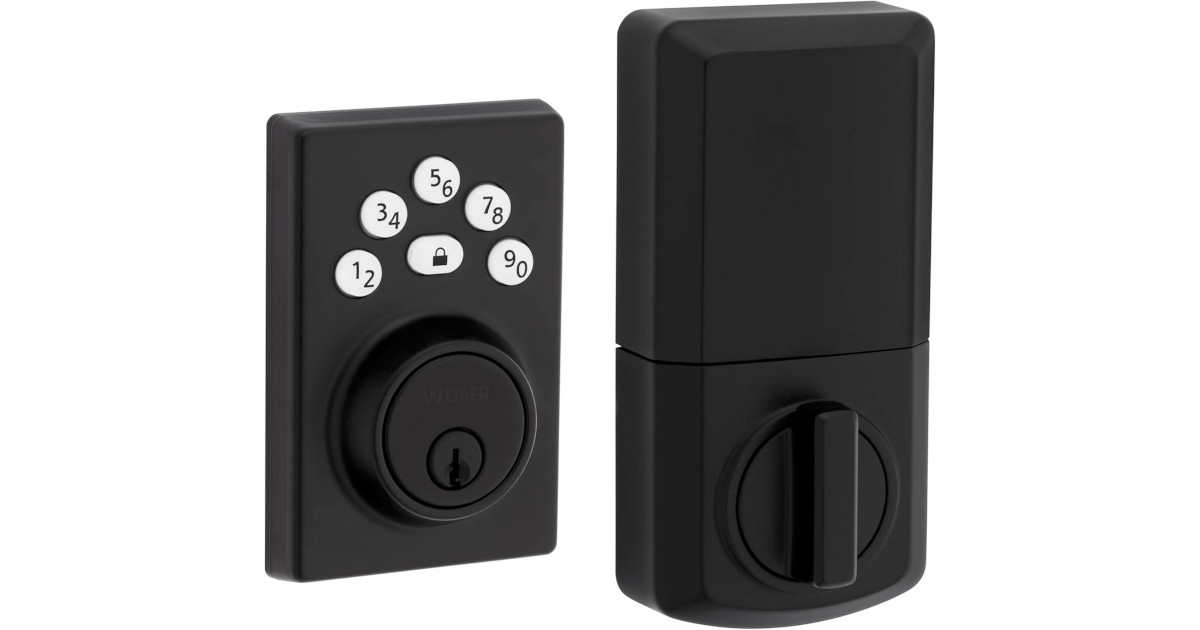 Amazon：Weiser Keyless Entry Door Lock只賣$67.98