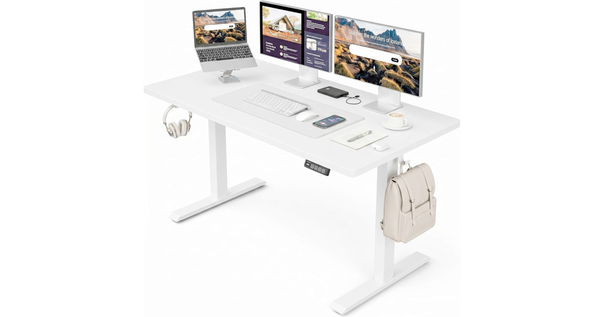 Amazon：Electric Standing Desk只賣$99.99