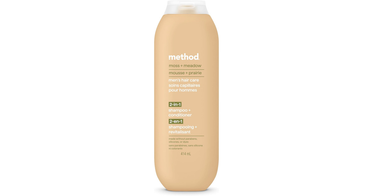 Amazon：Method 2 in 1 Shampoo + Conditioner (414ml)只賣$7.31