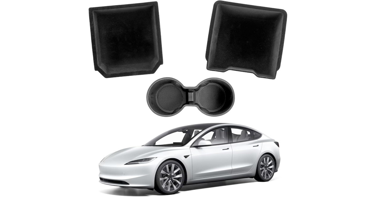 Amazon：Center Console Organizer Tray for Tesla Model 3/Y 2025 Version只賣$13.45