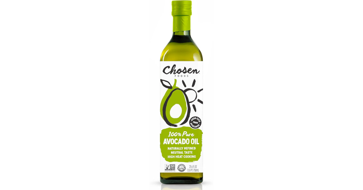 Amazon:Chosen Foods 100% Pure Avocado Oil (750ml)只賣$13.94