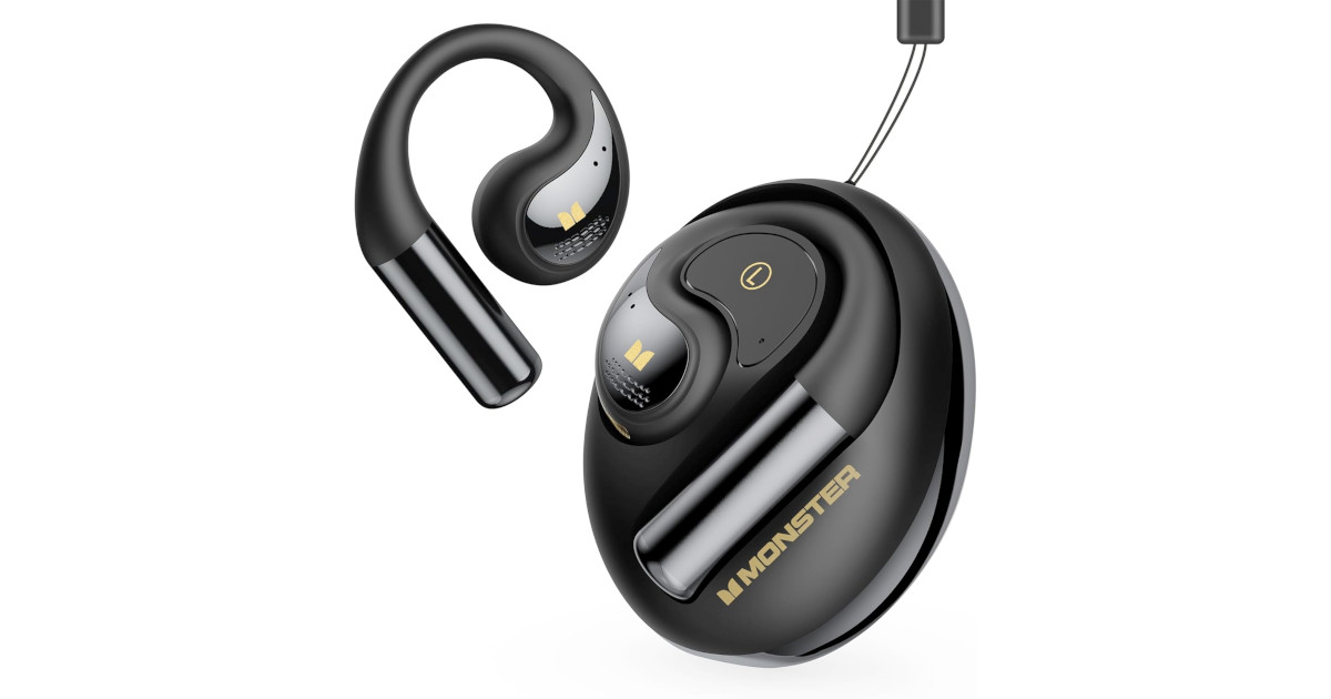 Amazon:Monster Open Ear AC335 Wireless Headphones只賣$17.99