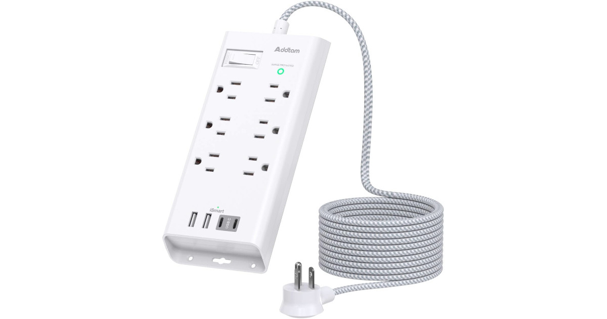 Amazon：Surge Protector Power Bar只賣$13.99