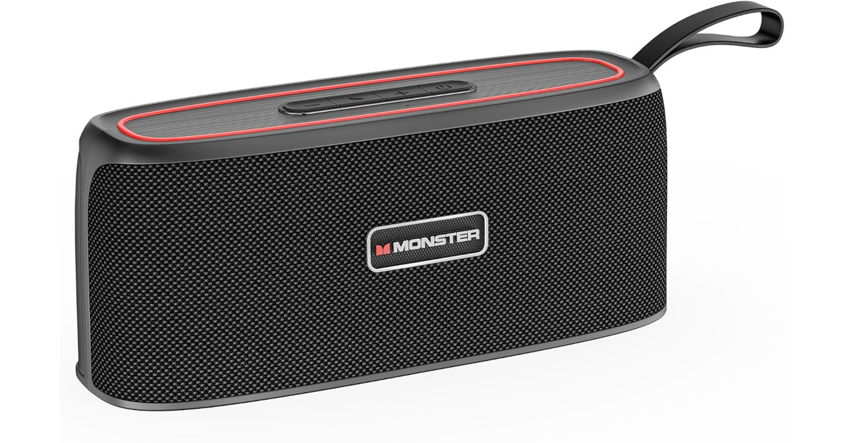 Amazon:Monster Portable Bluetooth Speaker只賣$29.59