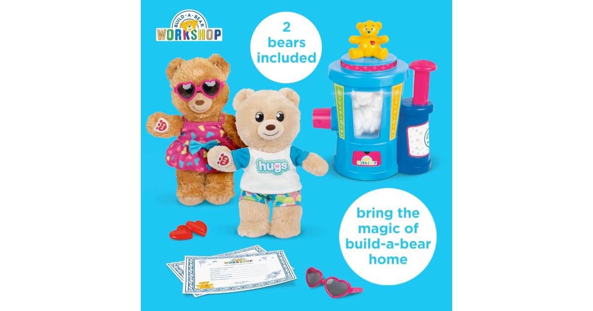 Amazon:Casdon Build-A-Bear Workshop Toy Stuffing Station只賣$55