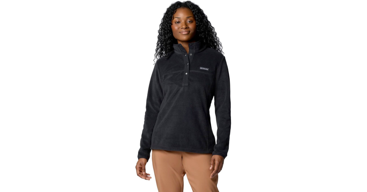 Amazon:Columbia Women’s Benton Springs Half Snap Pull Over只賣$31.70