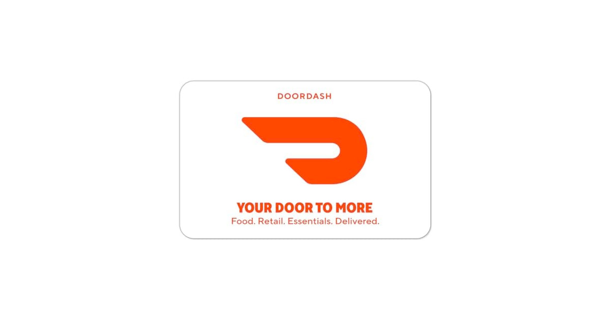 Amazon：DoorDash $50 Email Gift Card只賣$40