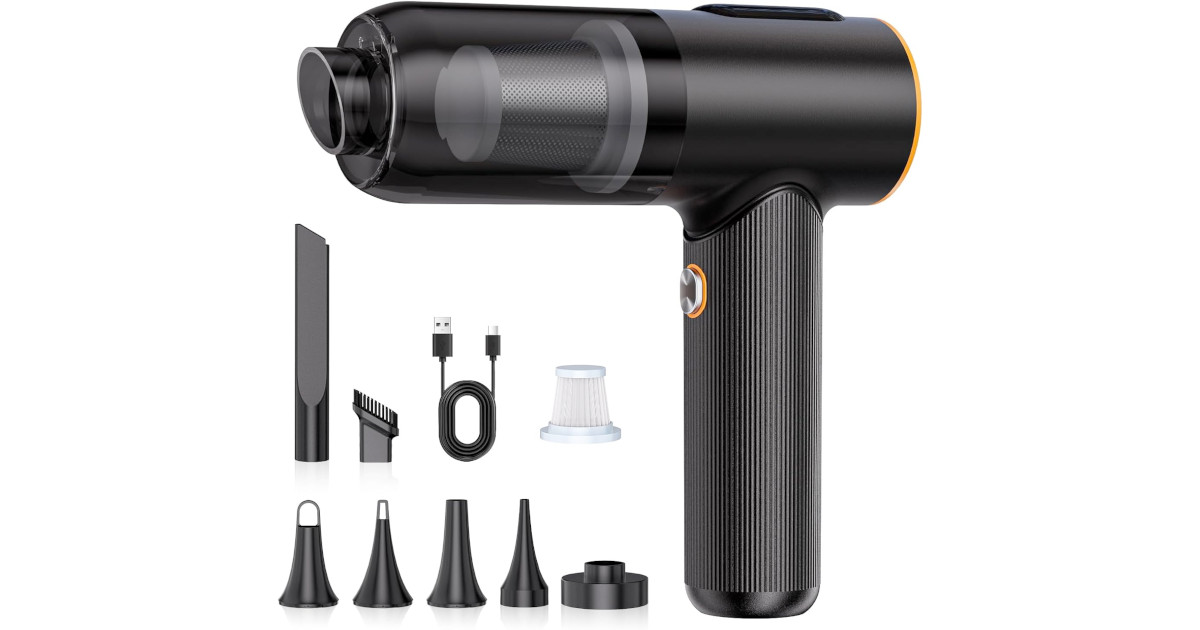 Amazon：Cordless Car Vacuum Cleaner & Duster只賣$24.99