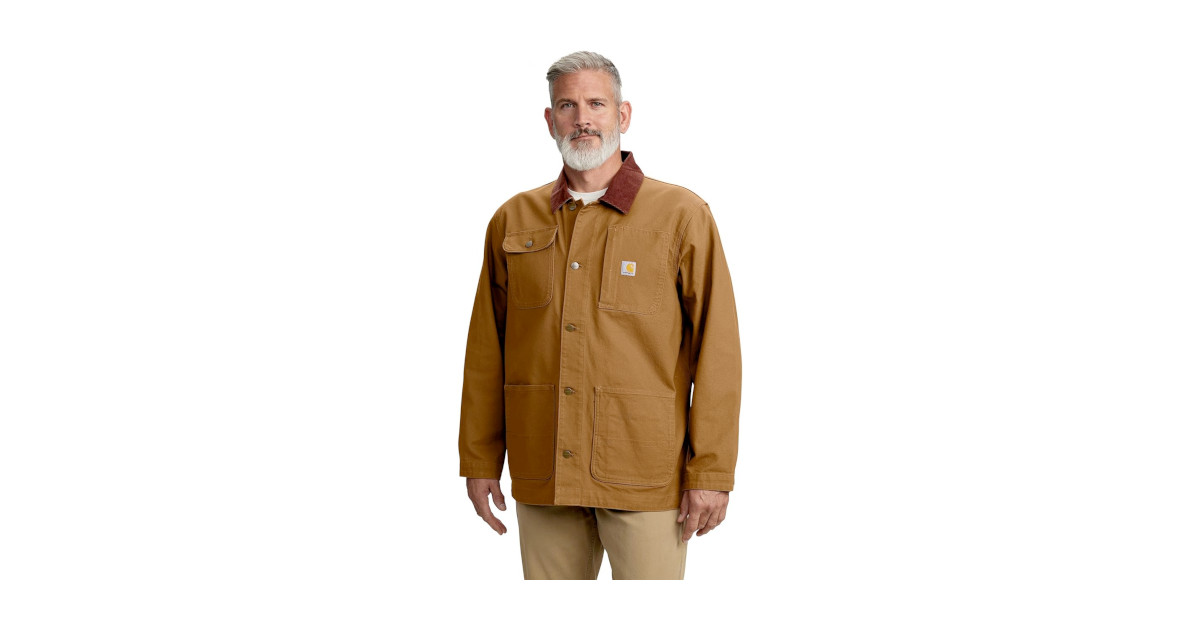 Amazon：Carhartt Mens Rugged Flex Duck Loose Fit Chore Coat Jacket只賣$73.94