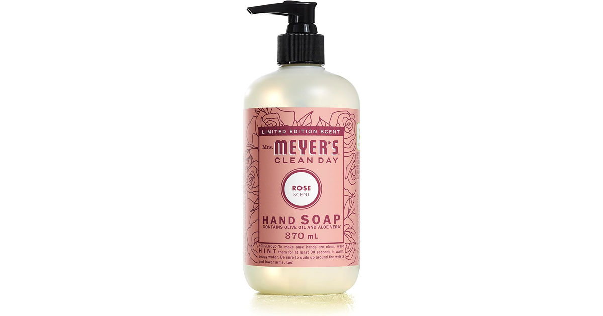 Amazon：Mrs. Meyer’s Hand Soap (370ml)只賣$4.50
