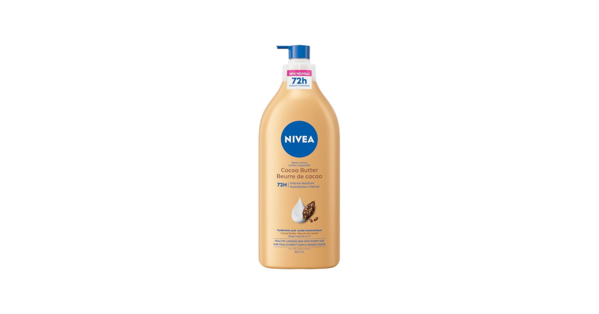 Amazon：NIVEA Cocoa Butter Body Lotion(625ml)只卖$6