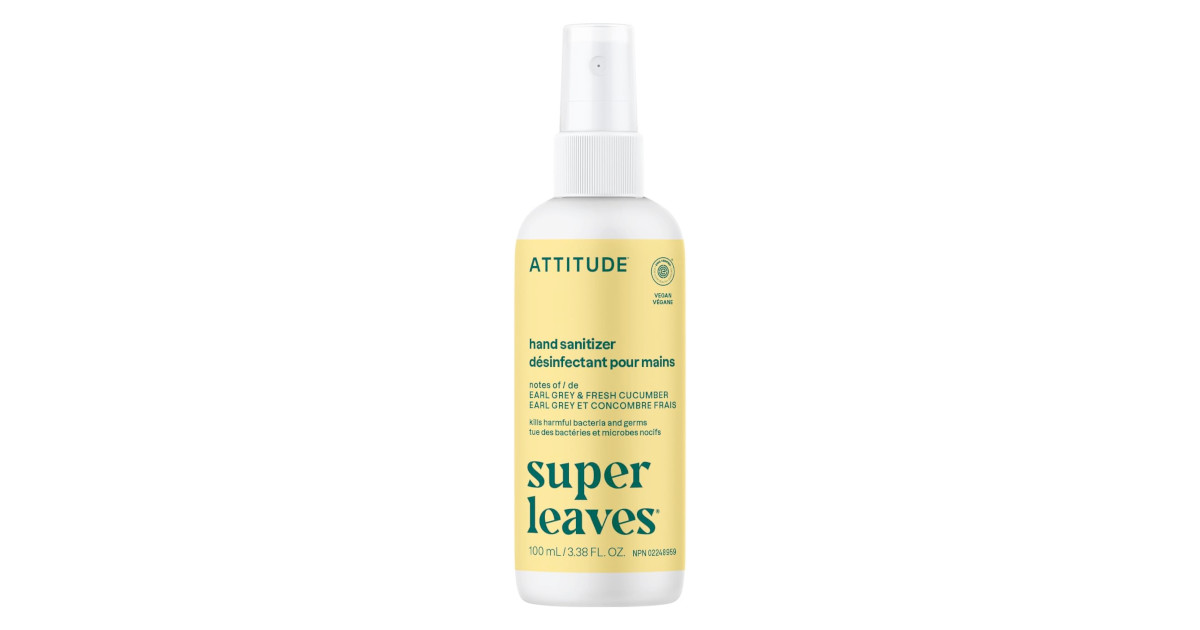 Amazon：ATTITUDE Hand Sanitizer Spray (100ml)只賣$6.39