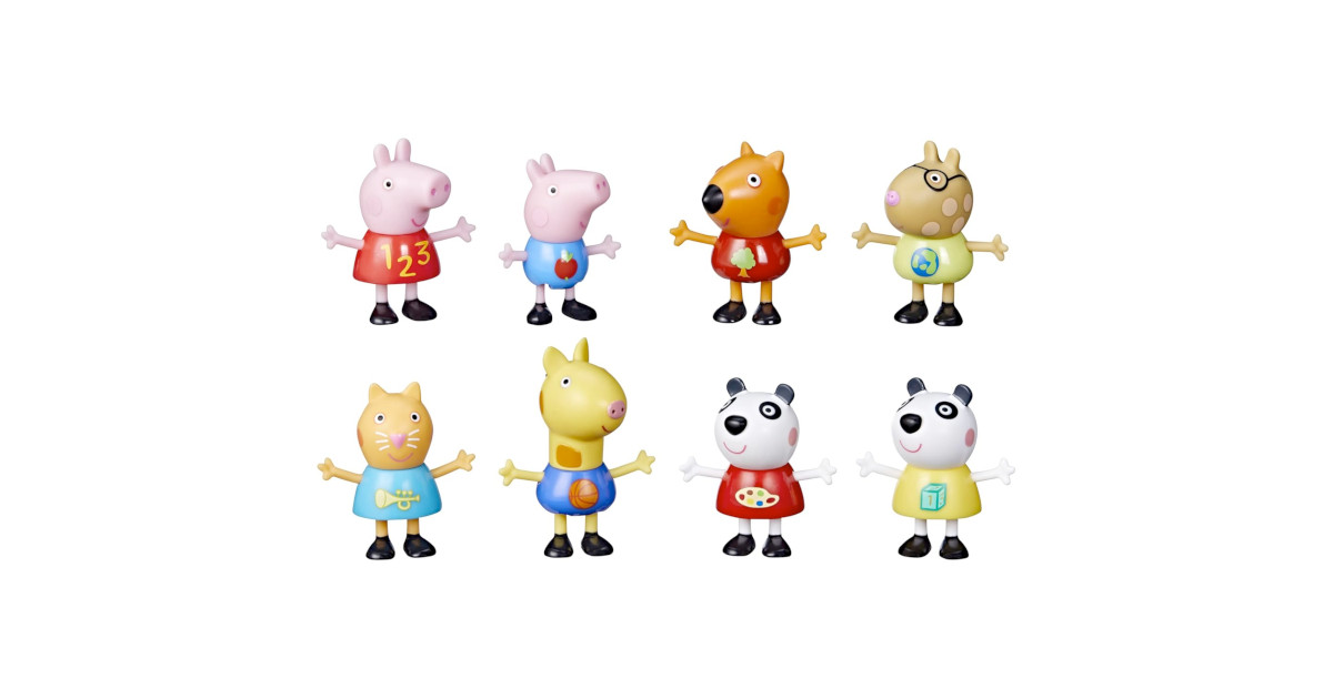 Amazon：Peppa Pig Figure (8 Pack)只賣$7.14