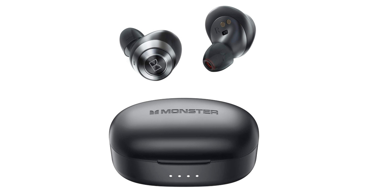 Amazon:Monster Achieve 100 AirLinks Wireless Earbuds只賣$17.84
