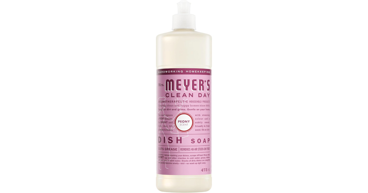 Amazon：Mrs. Meyer’s Clean Day Dish Soap (474ml)只賣$2.80