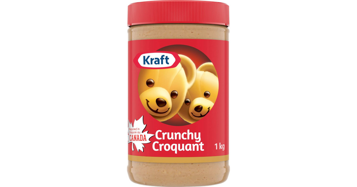 Amazon:Kraft Crunchy Peanut Butter (1 kg)只賣$4.97