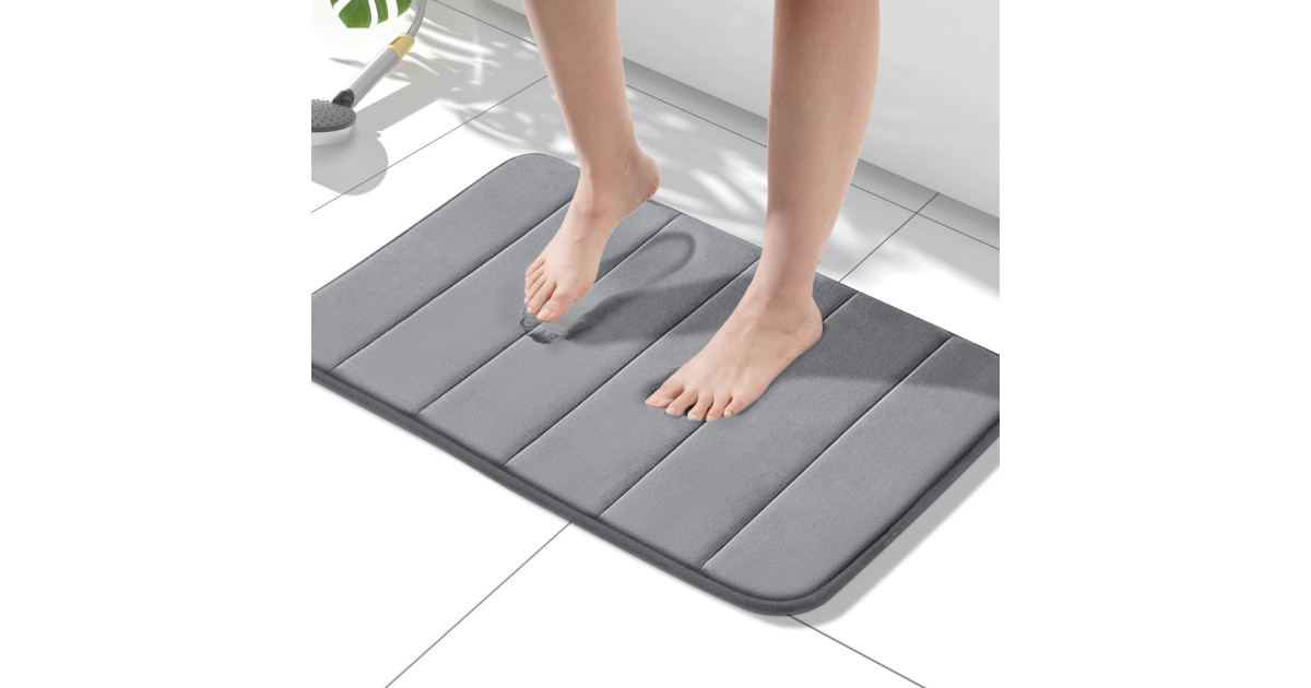 Amazon：Memory Foam Bath Mat只賣$6.99