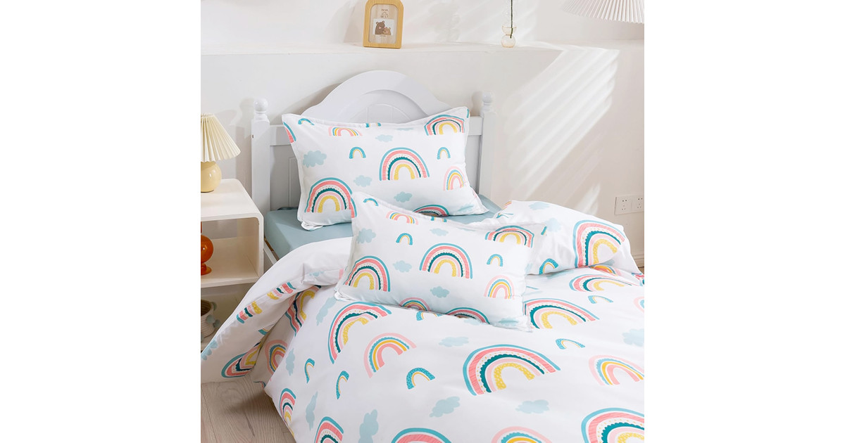 Amazon:Kids Duvet Cover Set Full Size只賣$13.16