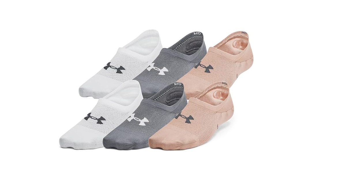 Amazon:Under Armour Womens Breathe Lite Liner Socks (6 Count)只賣$9.48
