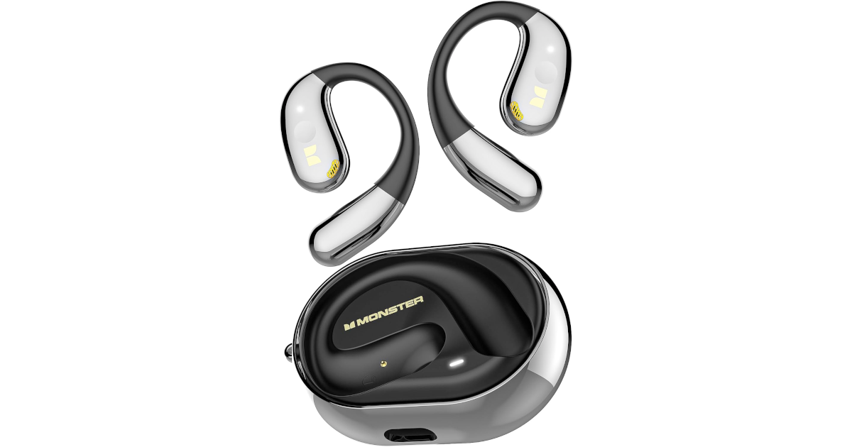 Amazon:Monster AC360 Open Ear Bluetooth Earphone只賣$19.97