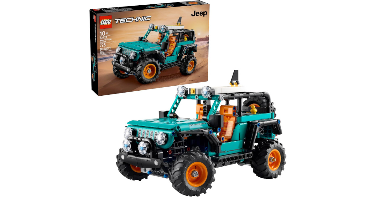 Amazon:LEGO Technic Jeep Wrangler Rubicon 42227只賣$58.99