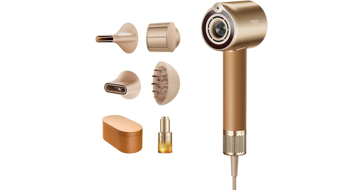 Amazon:DREAME Miracle Pro High-Speed Hair Dryer只賣$199.99