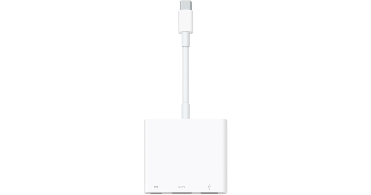 Amazon:Apple USB-C Digital AV Multiport Adapter只賣$42