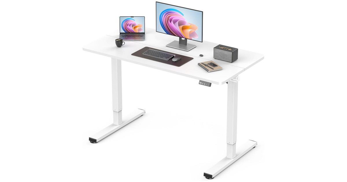 Amazon：Electric Standing Desk只賣$80.99