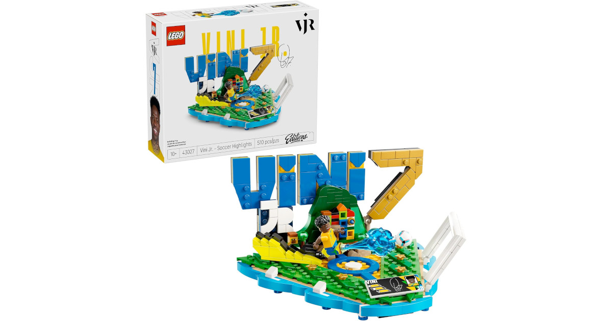 Amazon:LEGO Vini Jr. – Soccer Highlights 43027 (510 pcs)只賣$19.97