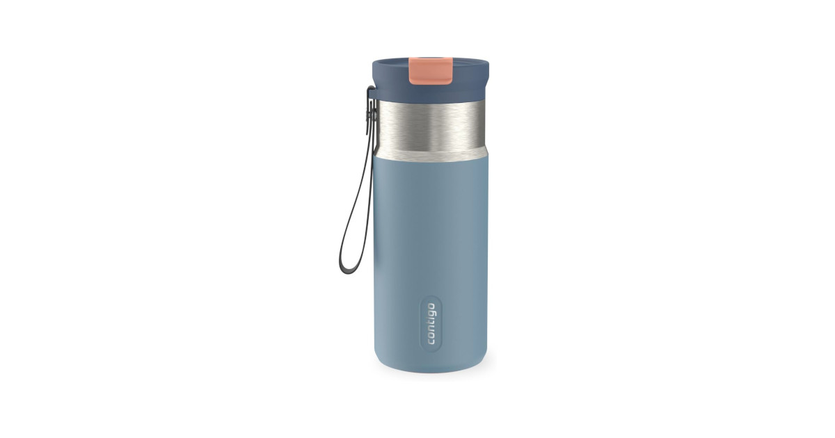 Amazon：Contigo DualSip 16 oz Compact Water Bottle只賣$19.54