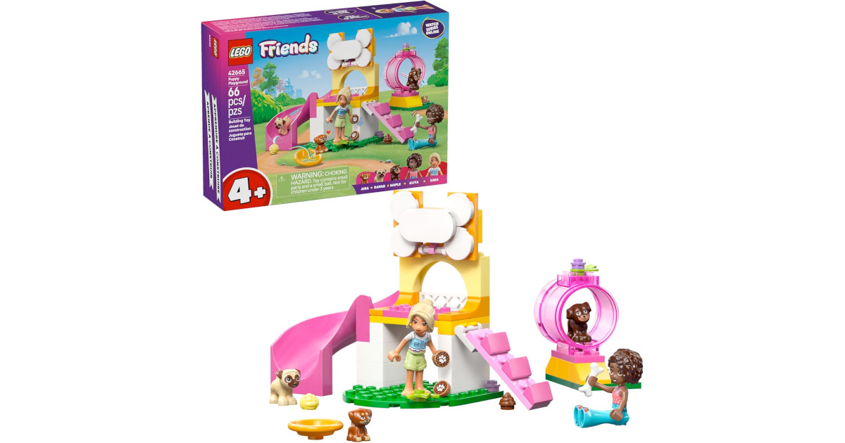 Amazon:LEGO Friends Puppy Playground 42665只賣$7.97