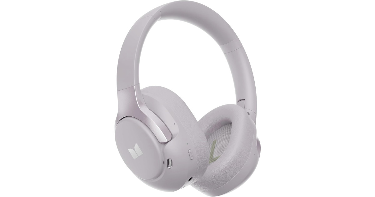Amazon:Monster Persona 5th Active Noise Cancellation Wireless Bluetooth Over-Ear Headphones只賣$39.49