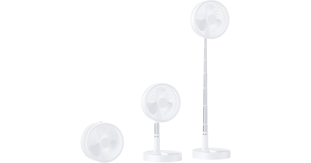 Amazon:Foldable Oscillating-Style Portable Fan只賣$24.99